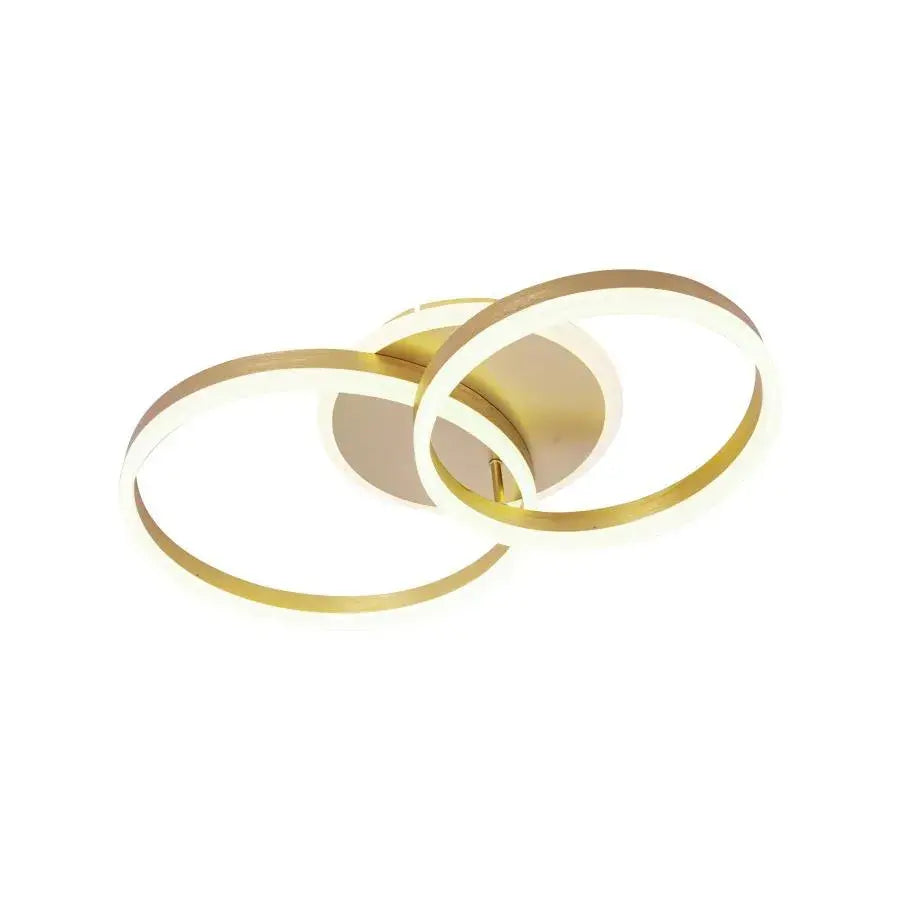 Gratiana LED Chandelier with Remote Control, 118W, Dimmable, Gold