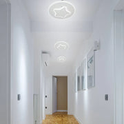 LED Chandelier Heath Star 30W Round White