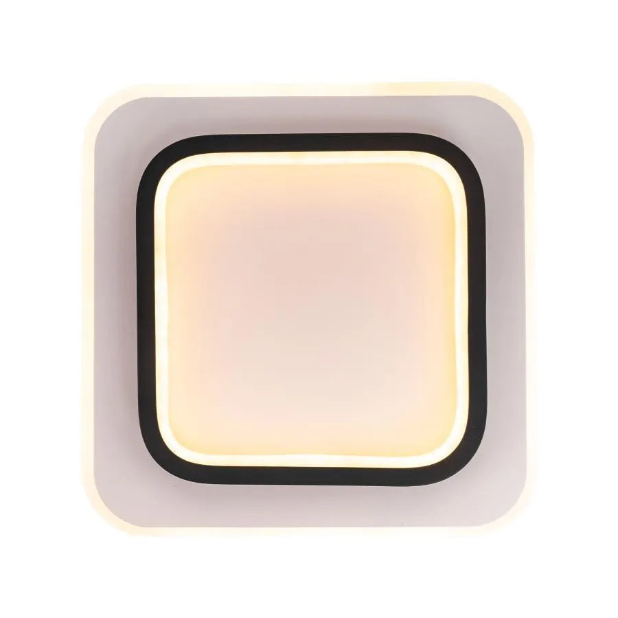 LED Chandelier Khai 20W Black White