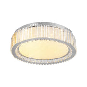 Crystal LED Chandelier with Remote Control Madox 60W Dimmable Silver 