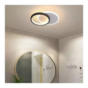 Mario LED Chandelier 24W Cold/Warm/Neutral Light Black White