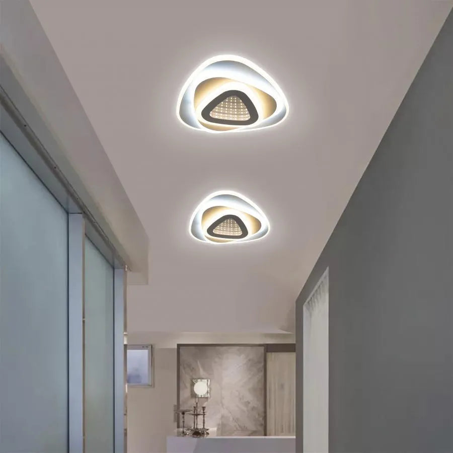 LED Chandelier NEXA Triangle 3D, 36W, White, Cold/Warm/Neutral Light 
