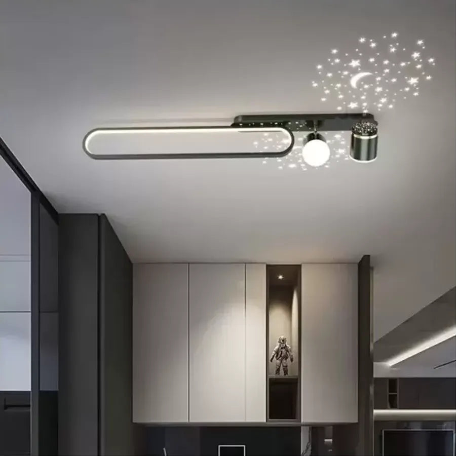Meissun LED Chandelier 44W Black