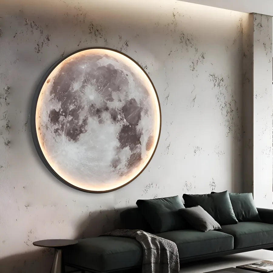 Decorative LED Wall Lamp Luna 45W Diameter 80CM 3000/4000/6000K