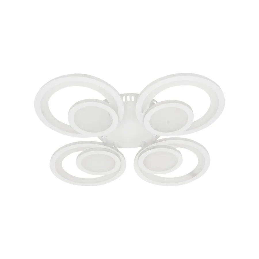LED Chandelier with Remote Control Neredis 120W Dimmable White