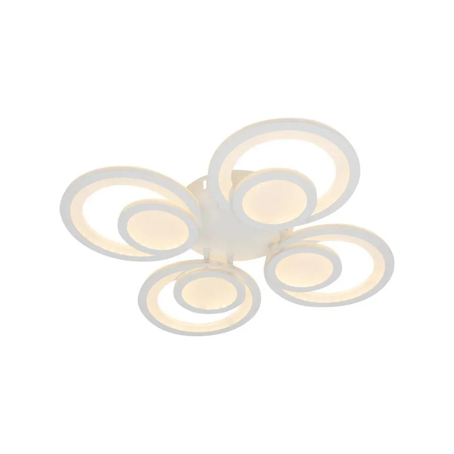 LED Chandelier with Remote Control Neredis 120W Dimmable White