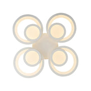 LED Chandelier with Remote Control Neredis 120W Dimmable White