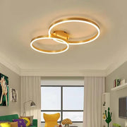 Orion LED Chandelier with Remote Control, 100W, Dimmable, Gold