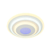 3D LED Chandelier NIVARA Round, Diameter 30cm, 20W RGB, White, Cold/Warm/Neutral Light 