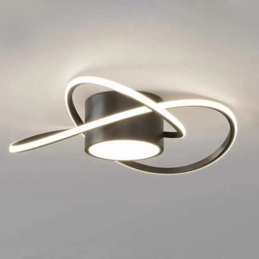 LED Chandelier Seven 30W Black