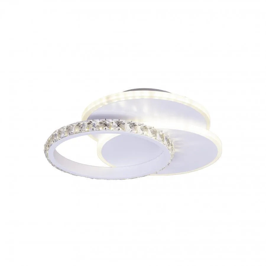 Sofia LED Chandelier, 24W, Cold/Warm/Neutral Light, White 