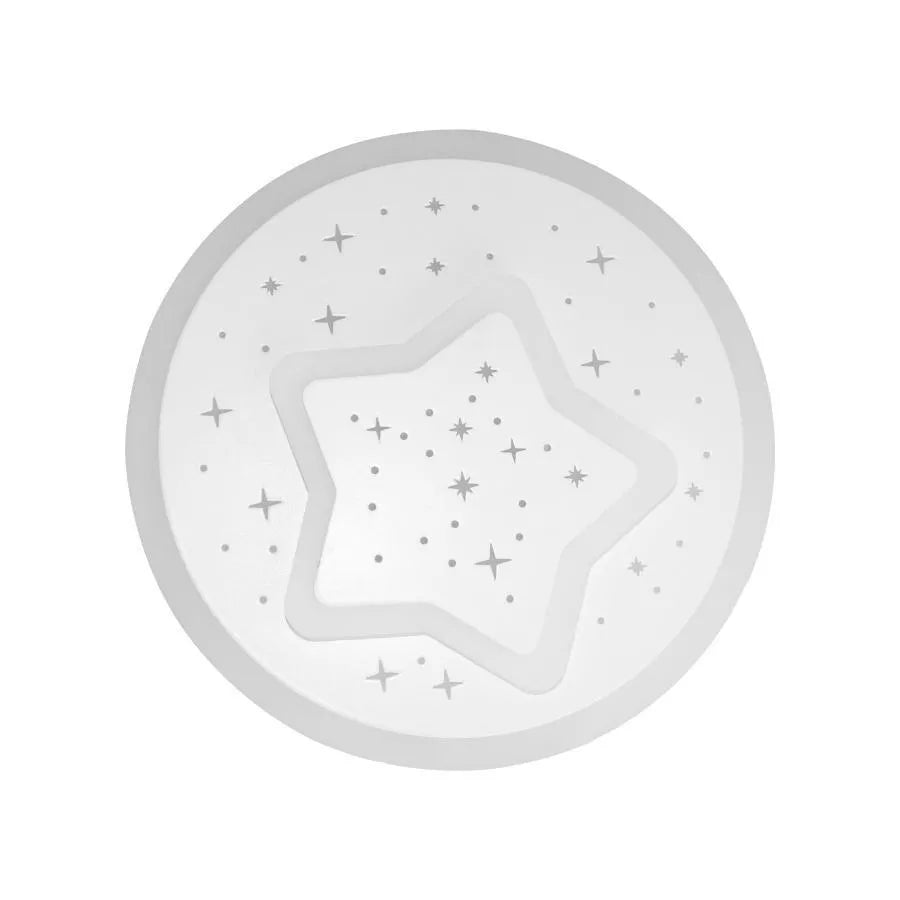 LED Chandelier Heath Star 30W Round White