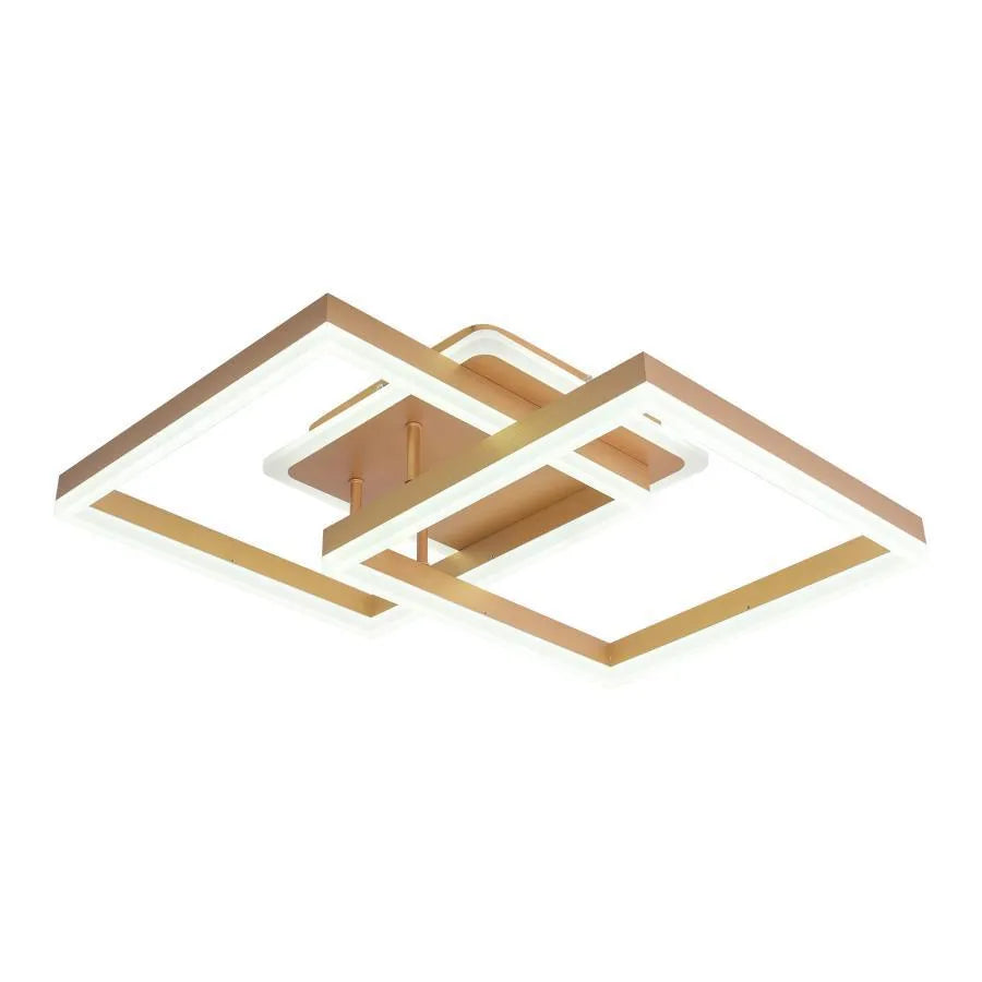 LED Chandelier with Remote Control Arwen 142W Dimmable Gold