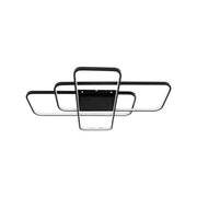 LED Chandelier with Remote Control AXIS 96W Dimmable Black 