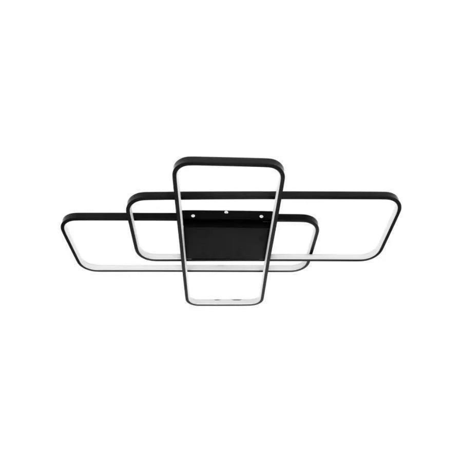 LED Chandelier with Remote Control AXIS 96W Dimmable Black 
