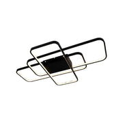 LED Chandelier with Remote Control AXIS 96W Dimmable Black 