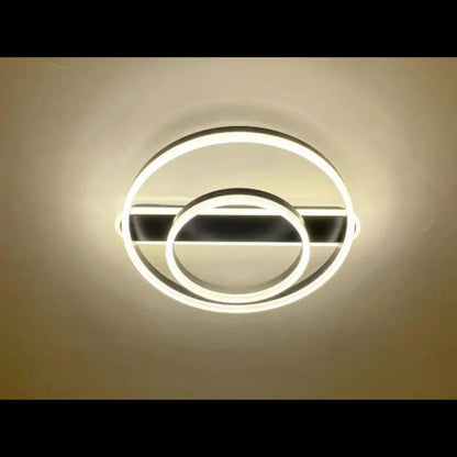LED Chandelier with Remote Control June 144W Dimmable Black