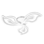 LED Chandelier with Remote Control GLORIOSA, 68W, 3 Petals, Cold/Warm/Neutral Light, Dimmable, White 