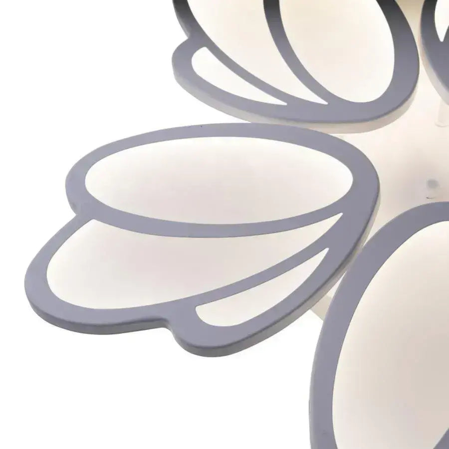 LED Chandelier with Remote Control TULIP, 73W, 5 Petals, Cold/Warm/Neutral Light, Dimmable, White 