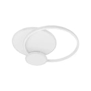 Silvian LED Chandelier with Remote Control with 3 Circles 58W Cold/Warm/Neutral Light Dimmable White