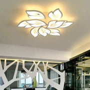LED Chandelier with Remote Control LILY 9 Elements Cold/Warm/Neutral Light 117W Dimmable White