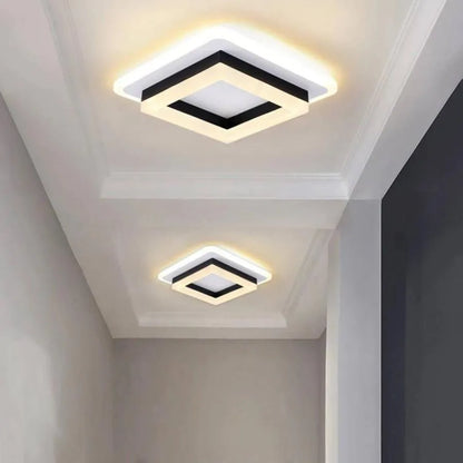 Vivian LED Chandelier 24W Black White