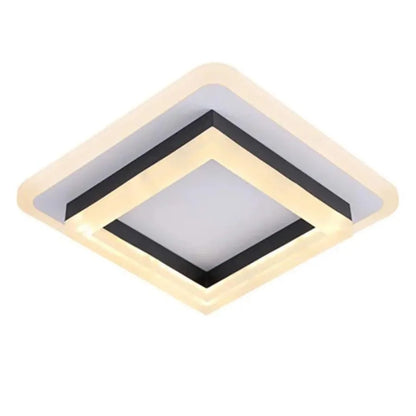 Vivian LED Chandelier 24W Black White