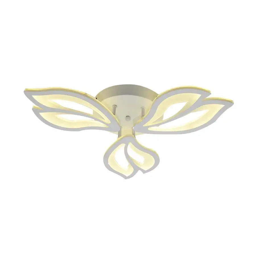 LED Chandelier with Remote Control LILY 3 Elements Cold/Warm/Neutral Light 44W Dimmable White 