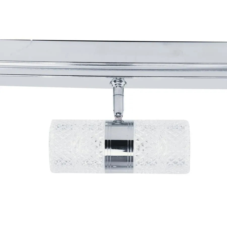 Zorela LED Chandelier, 18W, Cold/Warm/Neutral Light, Silver