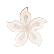 LED Chandelier with Remote Control JASMINE 73W 5 Petals Cold/Warm/Neutral Light Dimmable White