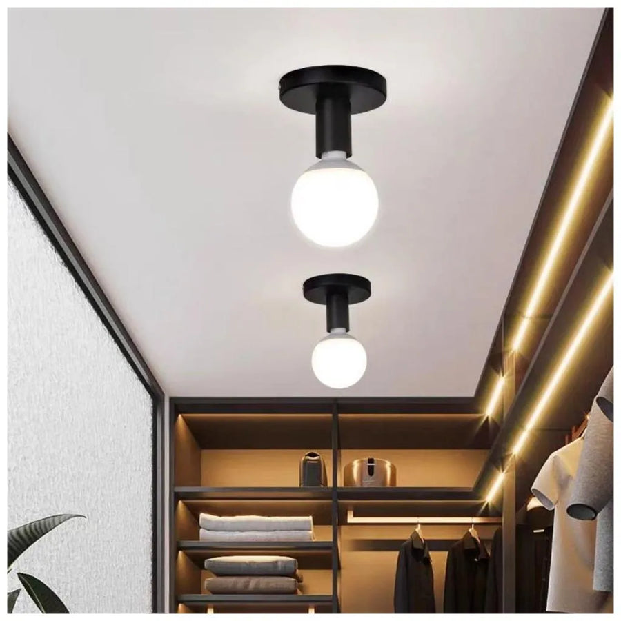 Niko Chandelier 1 x E27 Black