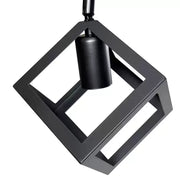 Chandelier FORMA CUB -STRUKTUR Trio, 3xE27, Black, Metal 