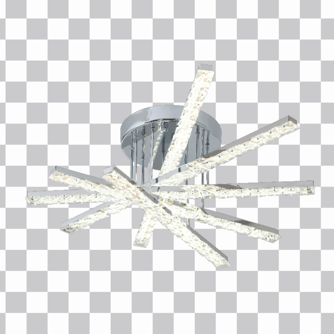 LED LULS LUL LUELLA, 68W, linear, cold/hot/neutral light, unstable, silver