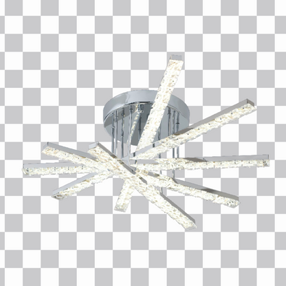 LED LULS LUL LUELLA, 68W, linear, cold/hot/neutral light, unstable, silver