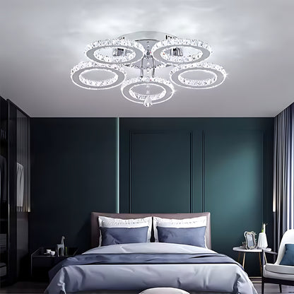 LED Chandelier with Remote Control and Anubis Crystal 61W