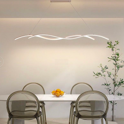 VEYRA LED chandelier with remote control, 35W, Cold/Warm/Neutral light, Dimmable, White