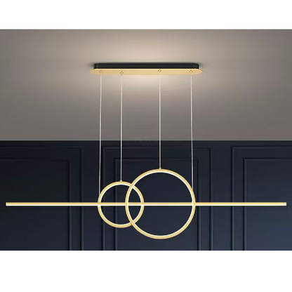LED Lust with Cassandra remote control, 42W, Dimable, golden