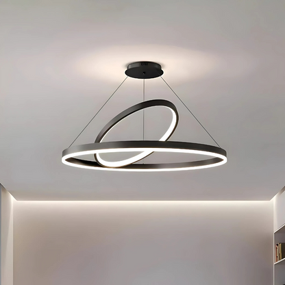 LED chandelier Amelia 4000K 31W 49.9cm Black