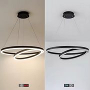 LED chandelier Amelia 4000K 31W 49.9cm Black