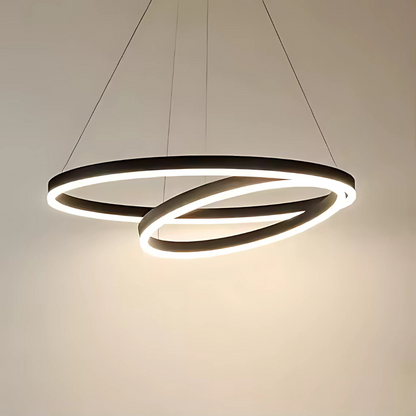 LED chandelier Amelia 4000K 31W 49.9cm Black