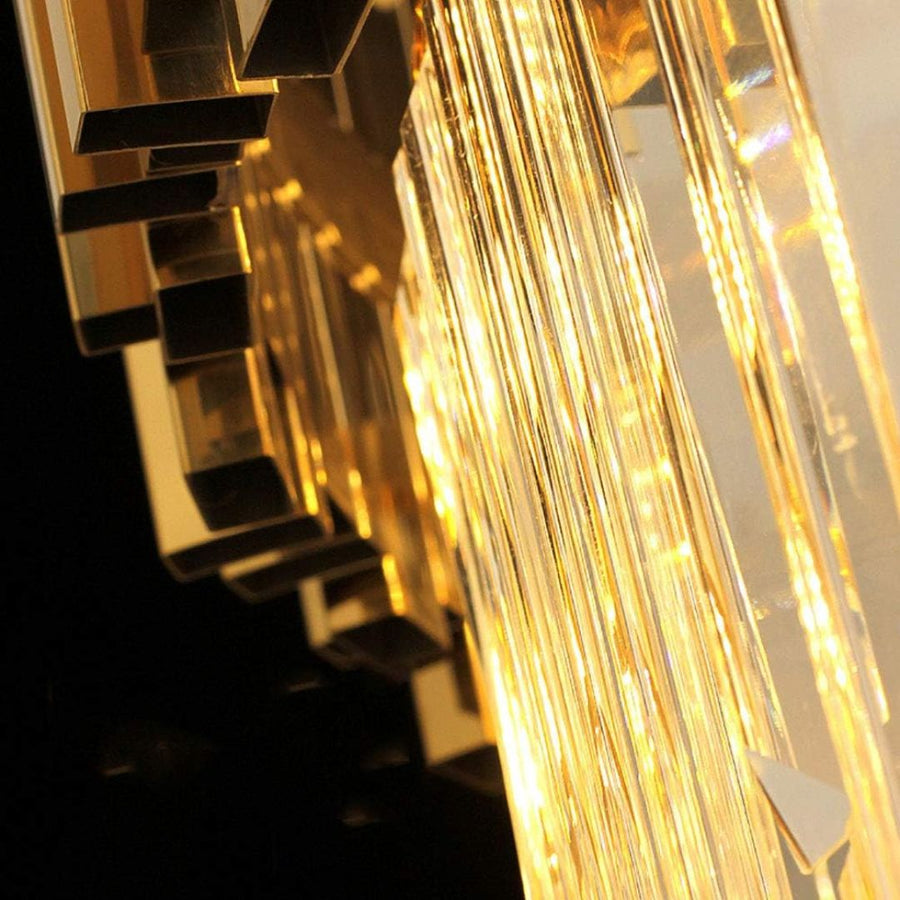 Davis Chandelier 9x E14 Gold 
