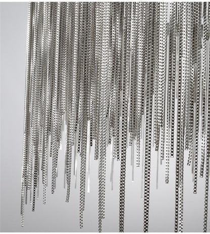 Tobias LED Chandelier with Remote Control, Dimmable, Diameter 50cm, Chrome