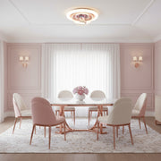 UNICORN LED chandelier, 60W, 50cm, Cold/Warm/Neutral light, Pink