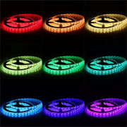 Kit Banda LED 5050 cu telecomanda, RGB, 10W/m, 5m, IP44