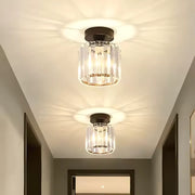 Georgian Chandelier 1x E27 Black