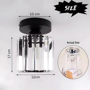 Georgian Chandelier 1x E27 Black
