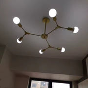 Architek Octa Chandelier, 6x E27, Black, Metal