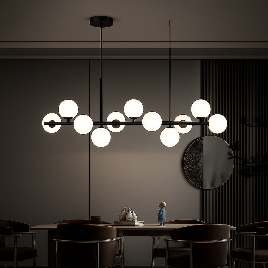 Marcello Chandelier, 11x G9, Black