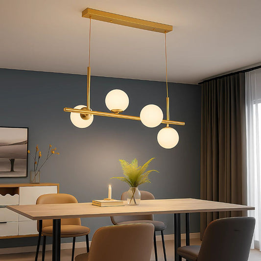 Fabio Chandelier, 4x G9, Gold