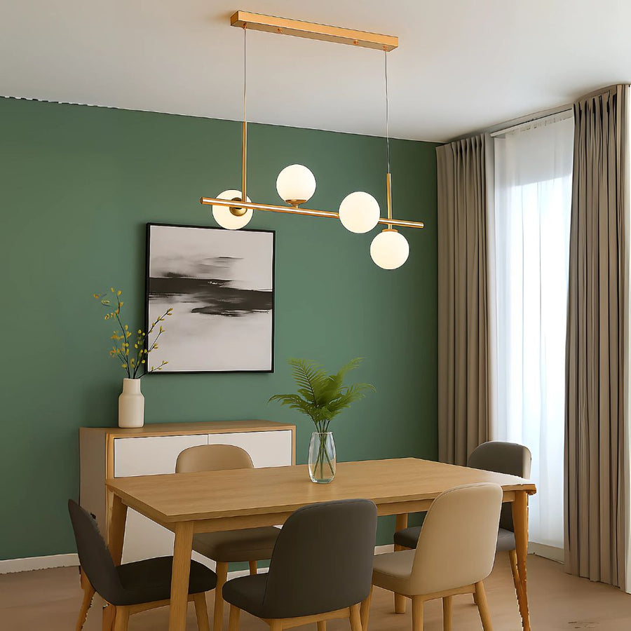 Fabio Chandelier, 4x G9, Gold
